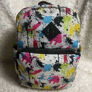 Airwalk Graffiti Spray Paint multi color laptop medium backpack